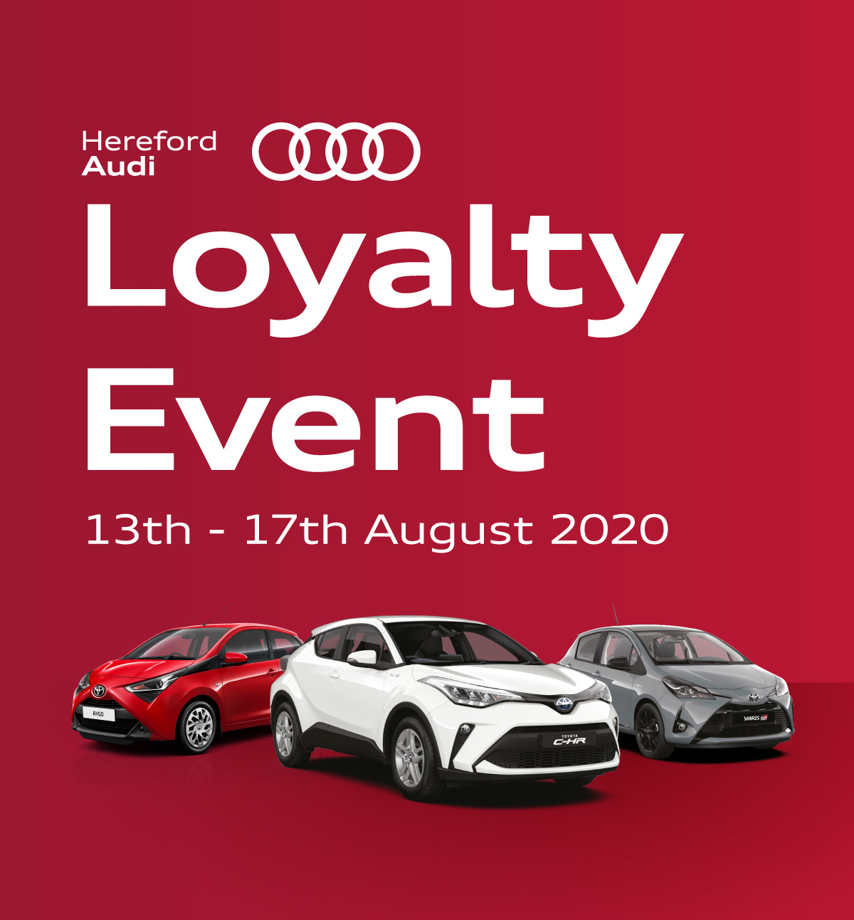 Audi New Car Loyalty Event